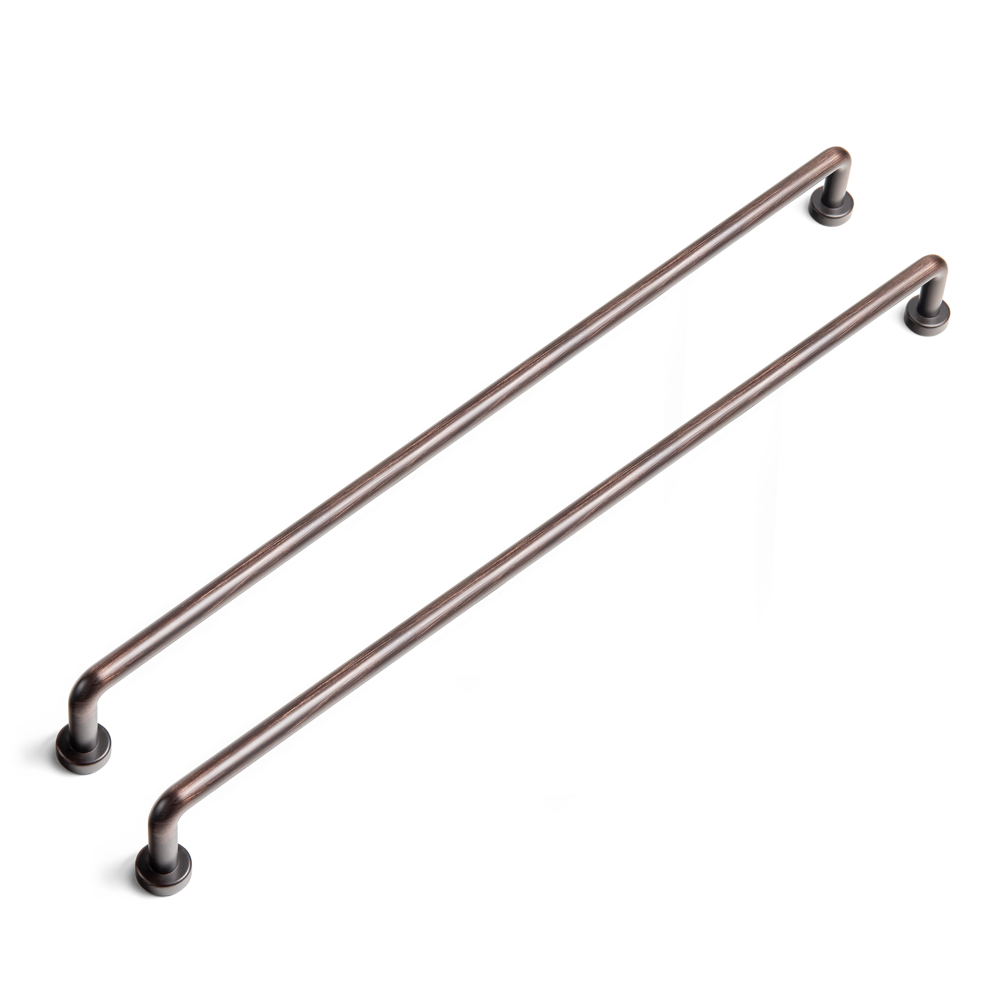 Vintage Furniture Hardware Pulls - Goo-Ki Oil Rubbed Bronze Cabinet Bar