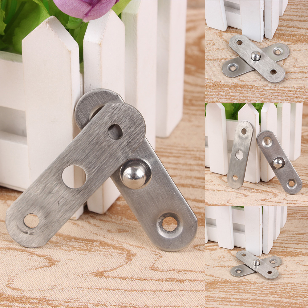 Cabinet Hinge Overlay - Stainless Steel 360 Degree Rotating Door
