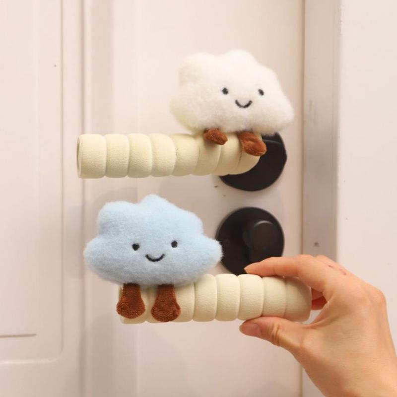 Furniture Hardware Manufacturers - Cute Cloud Door Handle Cover Anti