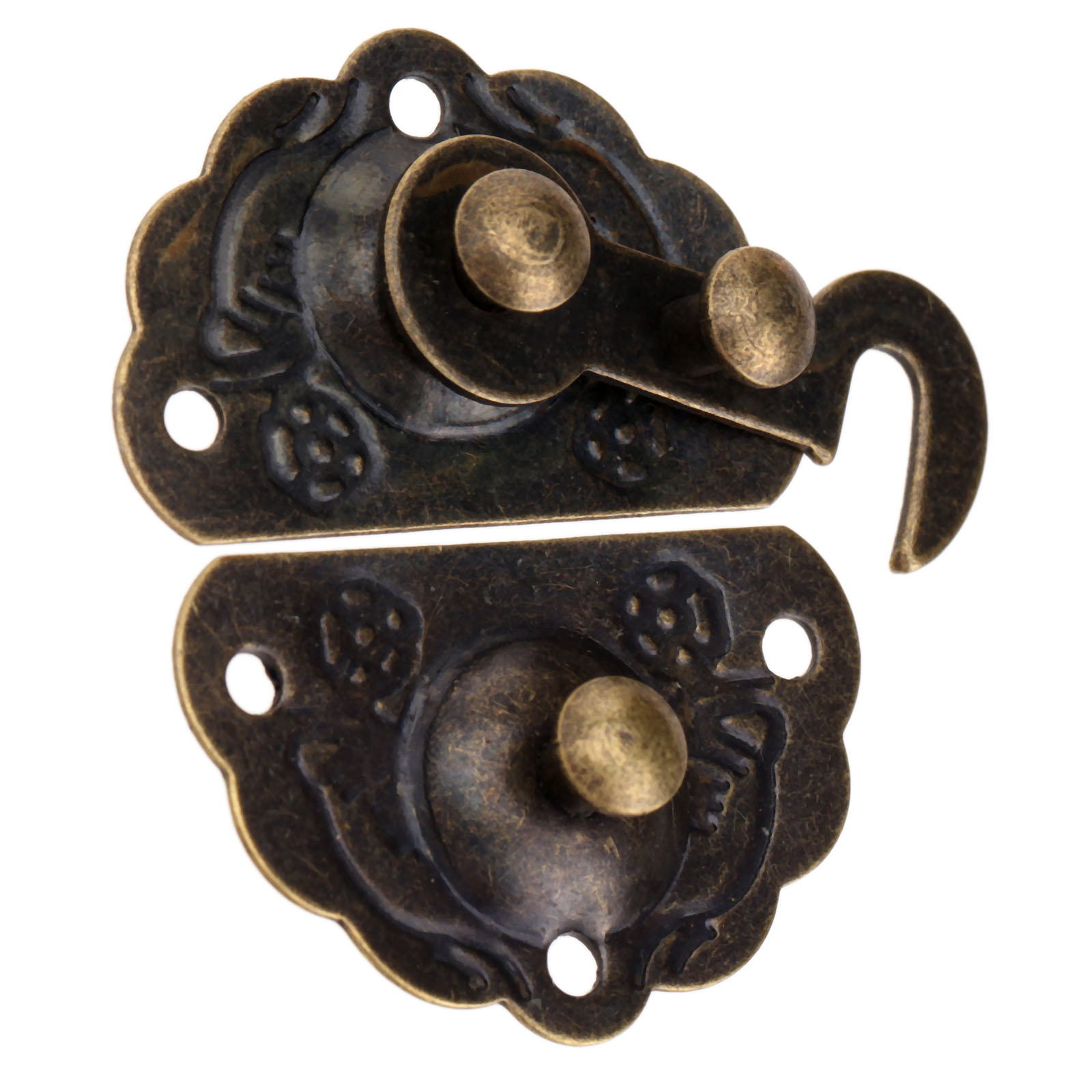 1pc Antique Bronze Box Latch H - Furniture Hardware Latch incelemesi ve fiyatı