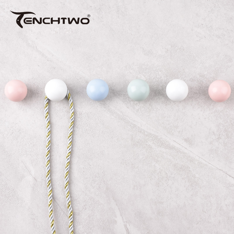 Round Ceramic Hook Clothes Han - Furniture Hardware Manufacturers incelemesi ve fiyatı