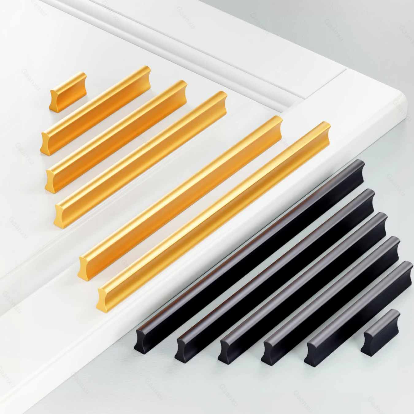 American Long Cabinet Door Han - Drawer Pull Gold incelemesi ve fiyatı