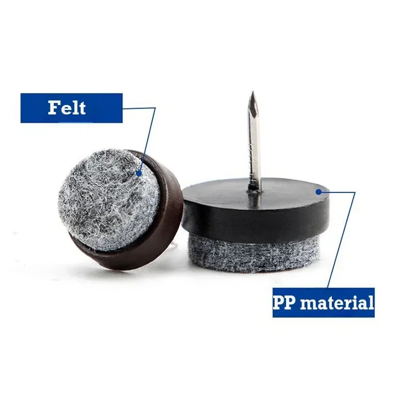 30pcs 14-28mm Plastic Felt Nai - Furniture Hardware Nails incelemesi ve fiyatı