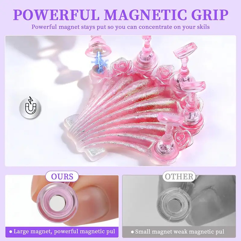 1Set Magnetic Nail Art Display - Furniture Hardware Nails incelemesi ve fiyatı