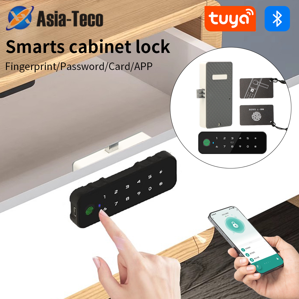 Tuya Bluetooth Smart Wood Cabi - Cabinet Lock Key incelemesi ve fiyatı