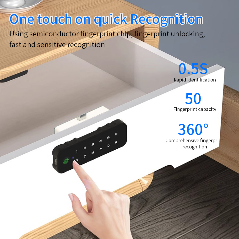 Tuya Bluetooth Smart Wood Cabi - Cabinet Lock Key incelemesi ve fiyatı