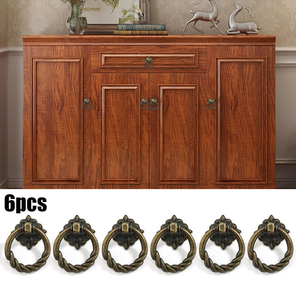 6PC Cabinet Knobs Retro Vintag - Vintage Furniture Hardware Pulls incelemesi ve fiyatı