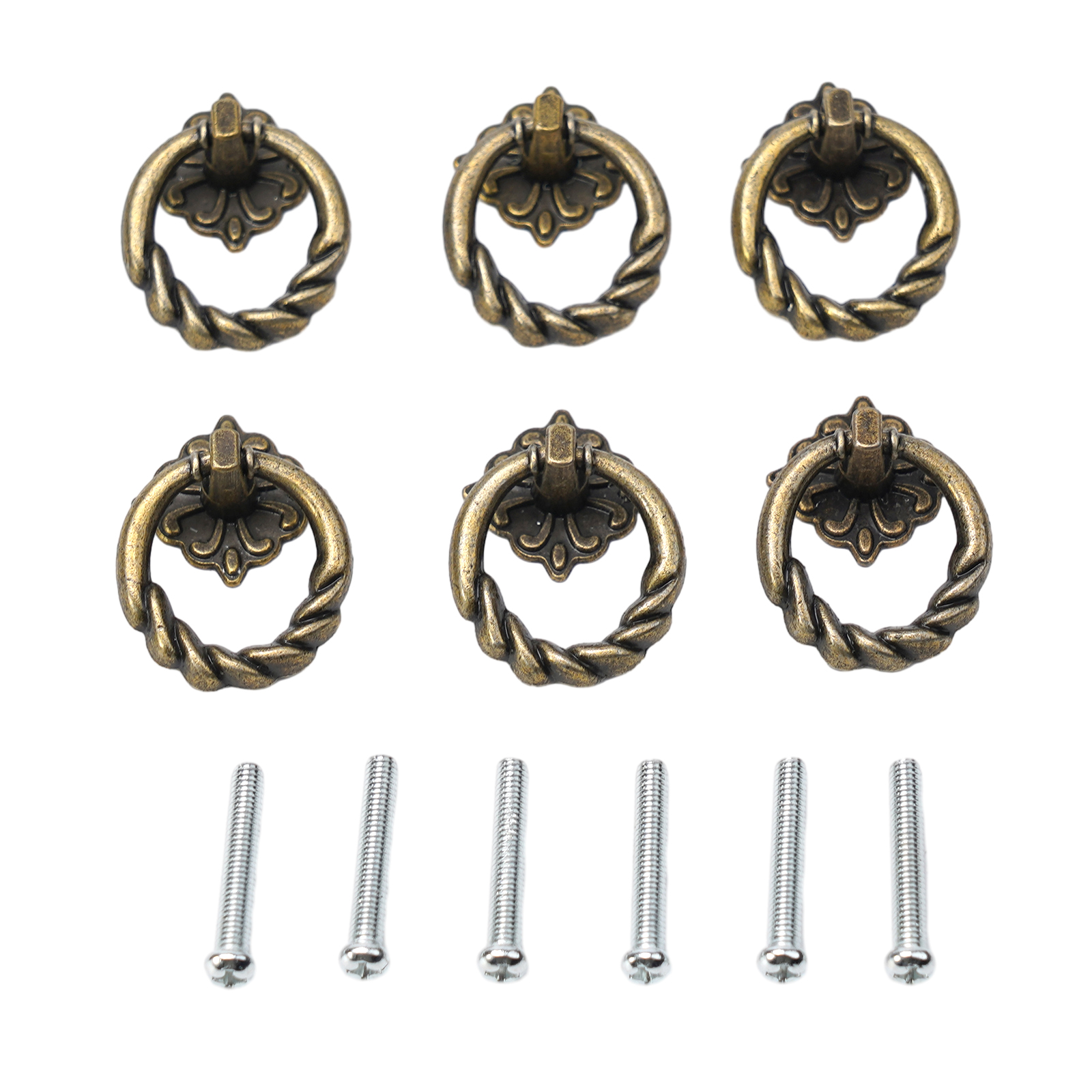 6PC Cabinet Knobs Retro Vintag - Vintage Furniture Hardware Pulls incelemesi ve fiyatı