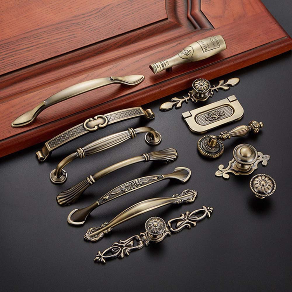 Vintage Bronze Wardrobe Dresse - Vintage Furniture Hardware Pulls incelemesi ve fiyatı