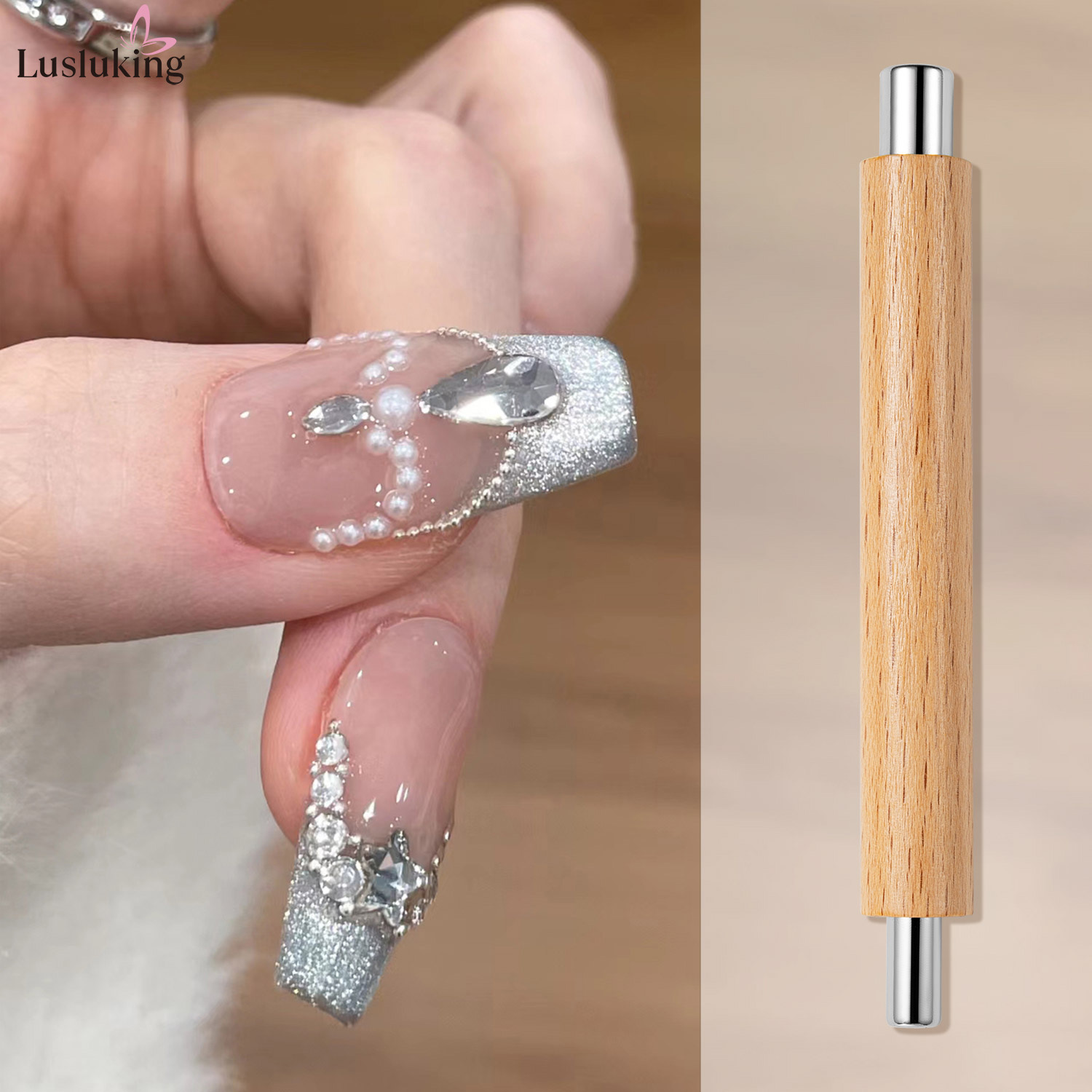 1pc Nail Art Nail Magnetic Sti - Furniture Hardware Nails incelemesi ve fiyatı