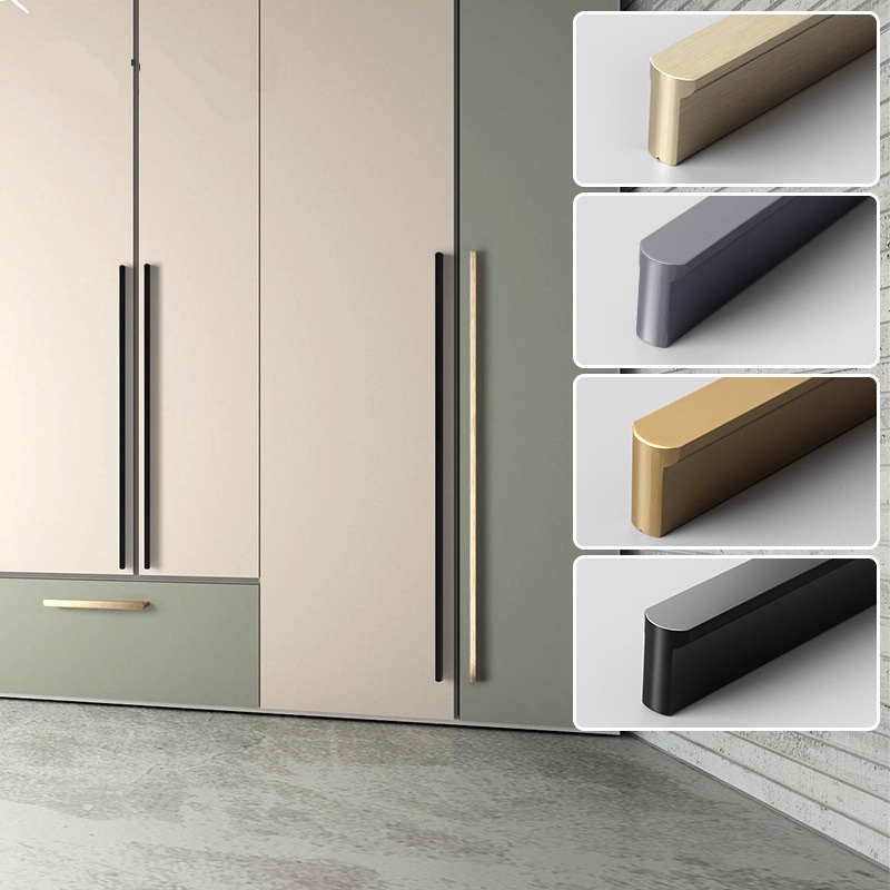 80-600mm Cabinet Door Rounded  - Drawer Pull Gold incelemesi ve fiyatı