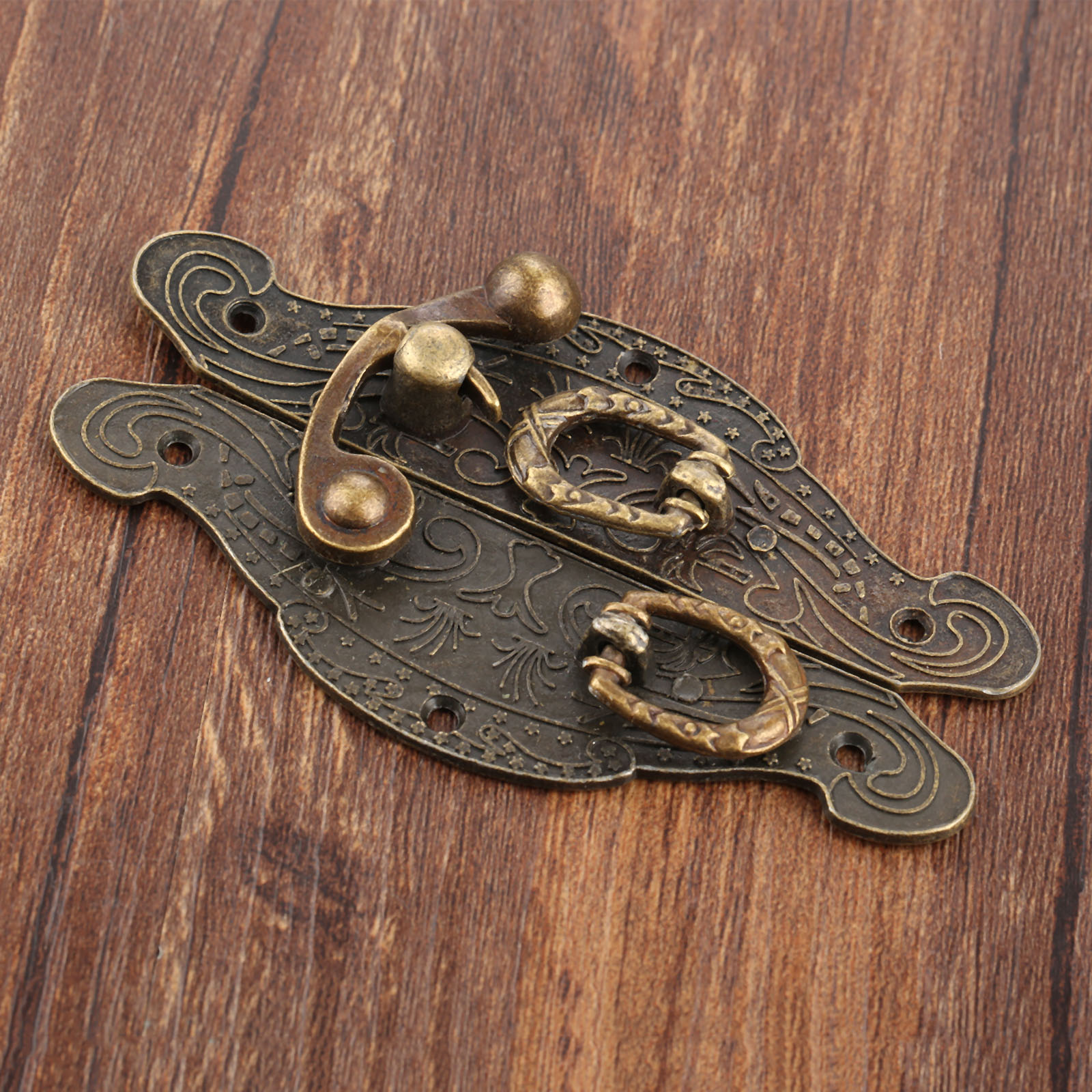 1PC Antique Box Latch Hasp Vin - Furniture Hardware Latch incelemesi ve fiyatı