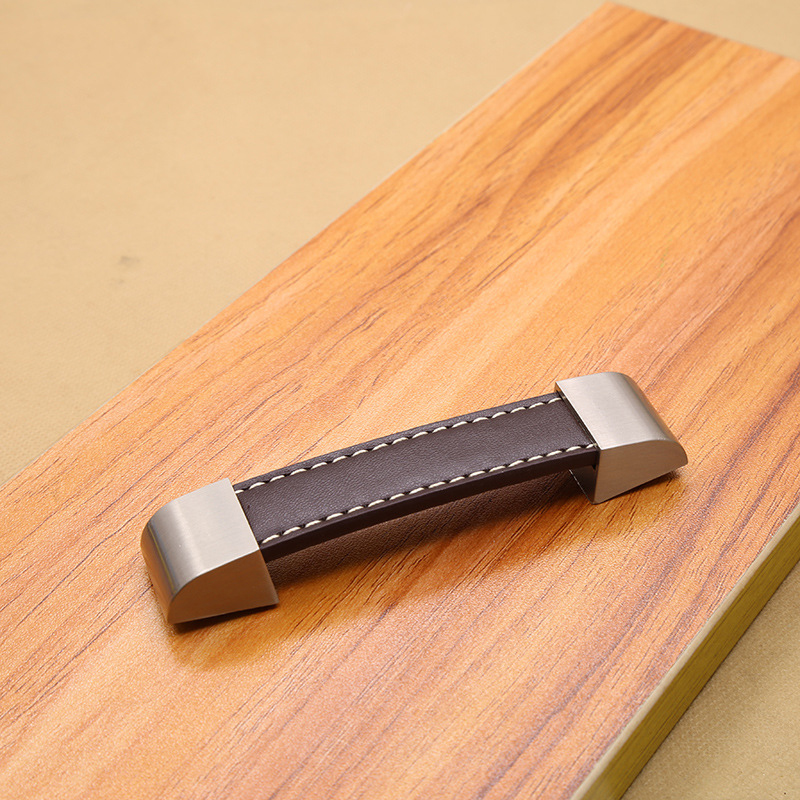 Modern High-grade Leather Hand - Vintage Furniture Hardware Pulls incelemesi ve fiyatı