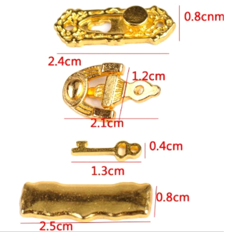 1:12 4PCS Metal Door Knocker S - Furniture Hardware Fittings incelemesi ve fiyatı