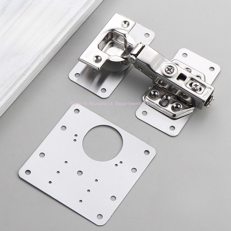 2/10Sets Hinge Repair Plate Ki - Furniture Hardware Fixing Screws incelemesi ve fiyatı