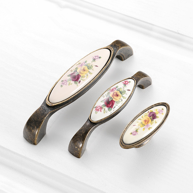 Vintage Ceramic Handle Antique - Vintage Furniture Hardware Pulls incelemesi ve fiyatı