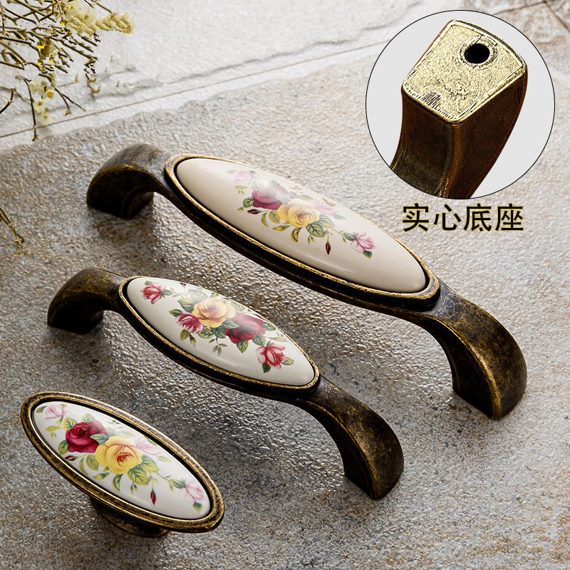 Vintage Ceramic Handle Antique - Vintage Furniture Hardware Pulls incelemesi ve fiyatı