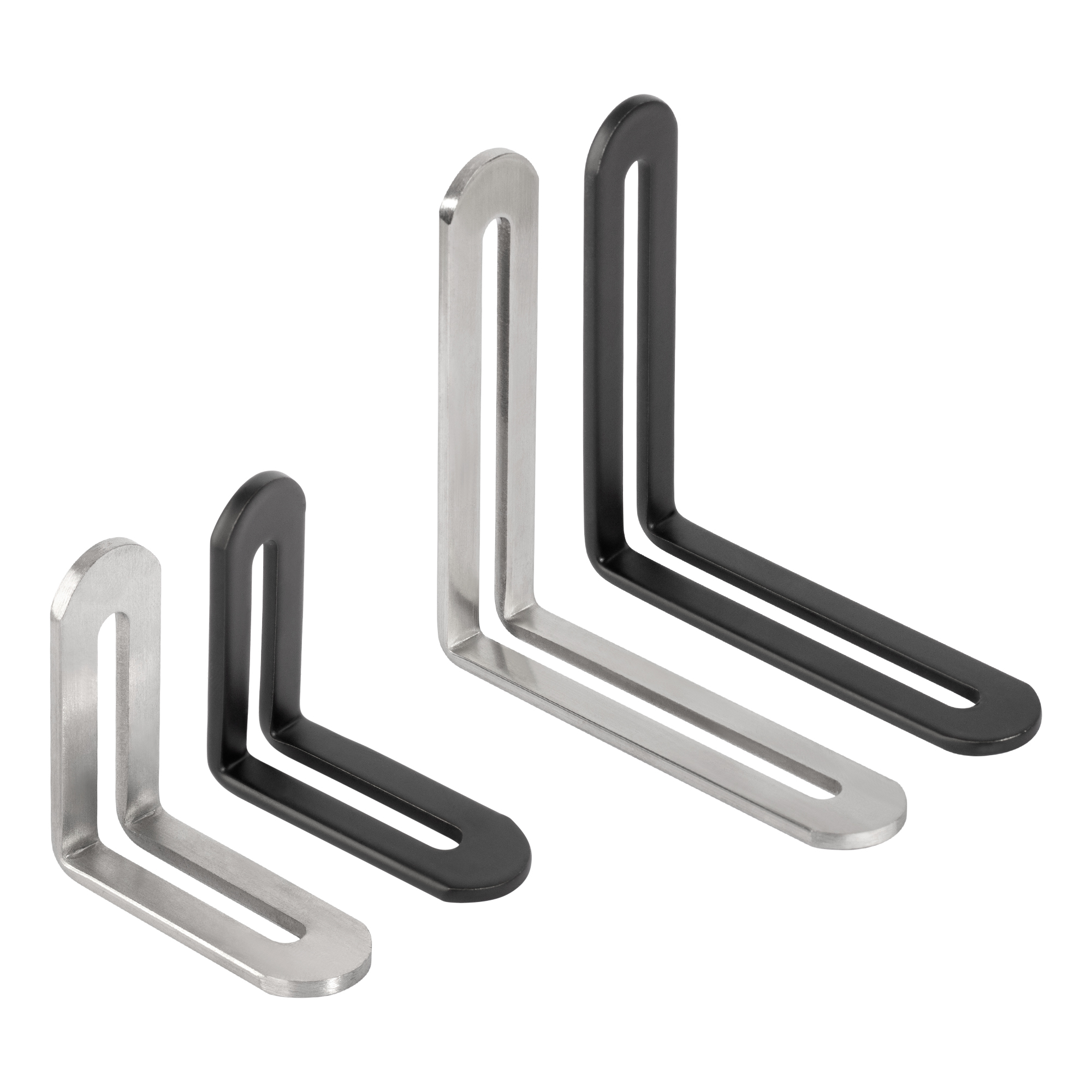 2pcs Corner Brackets Stainless - Furniture Hardware Fixing Screws incelemesi ve fiyatı