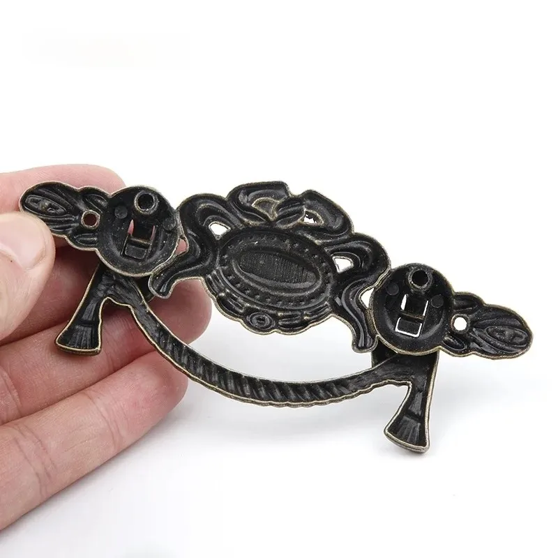 1PC Retro Alloy Kitchen Drawer - Vintage Furniture Hardware Pulls incelemesi ve fiyatı