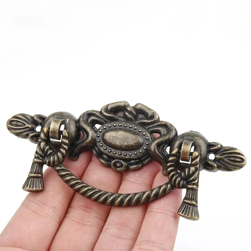 1PC Retro Alloy Kitchen Drawer - Vintage Furniture Hardware Pulls incelemesi ve fiyatı