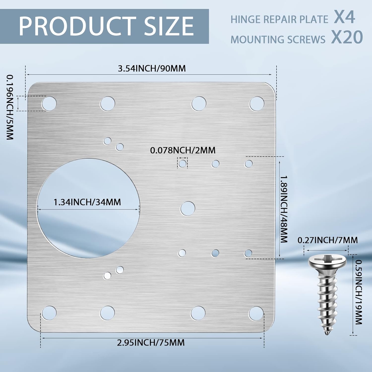 Cabinet Hinge Repair Plate Kit - Cabinet Hinge Overlay incelemesi ve fiyatı