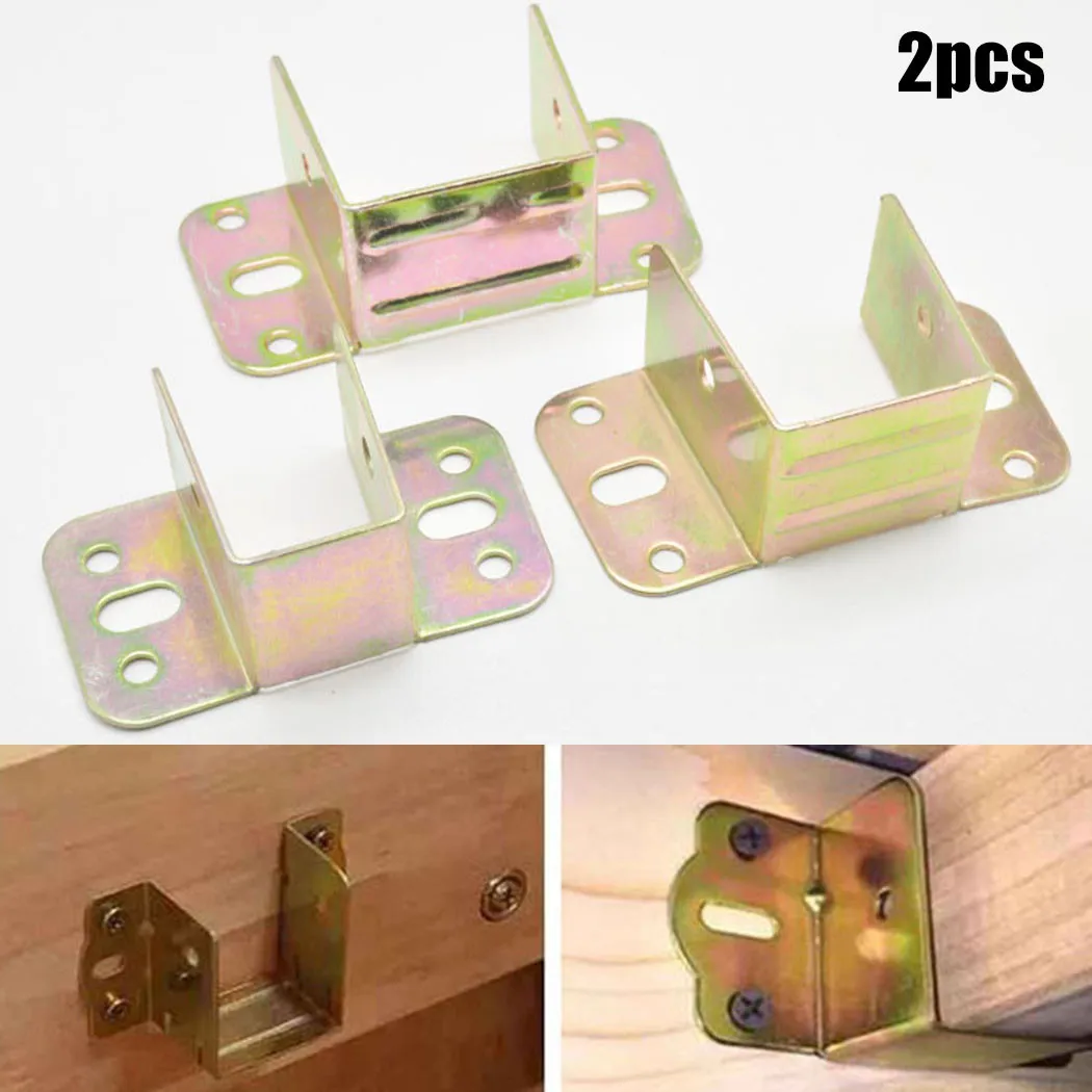 2pcs U Shaped Metal Bed Bracke - Furniture Hardware Manufacturers incelemesi ve fiyatı