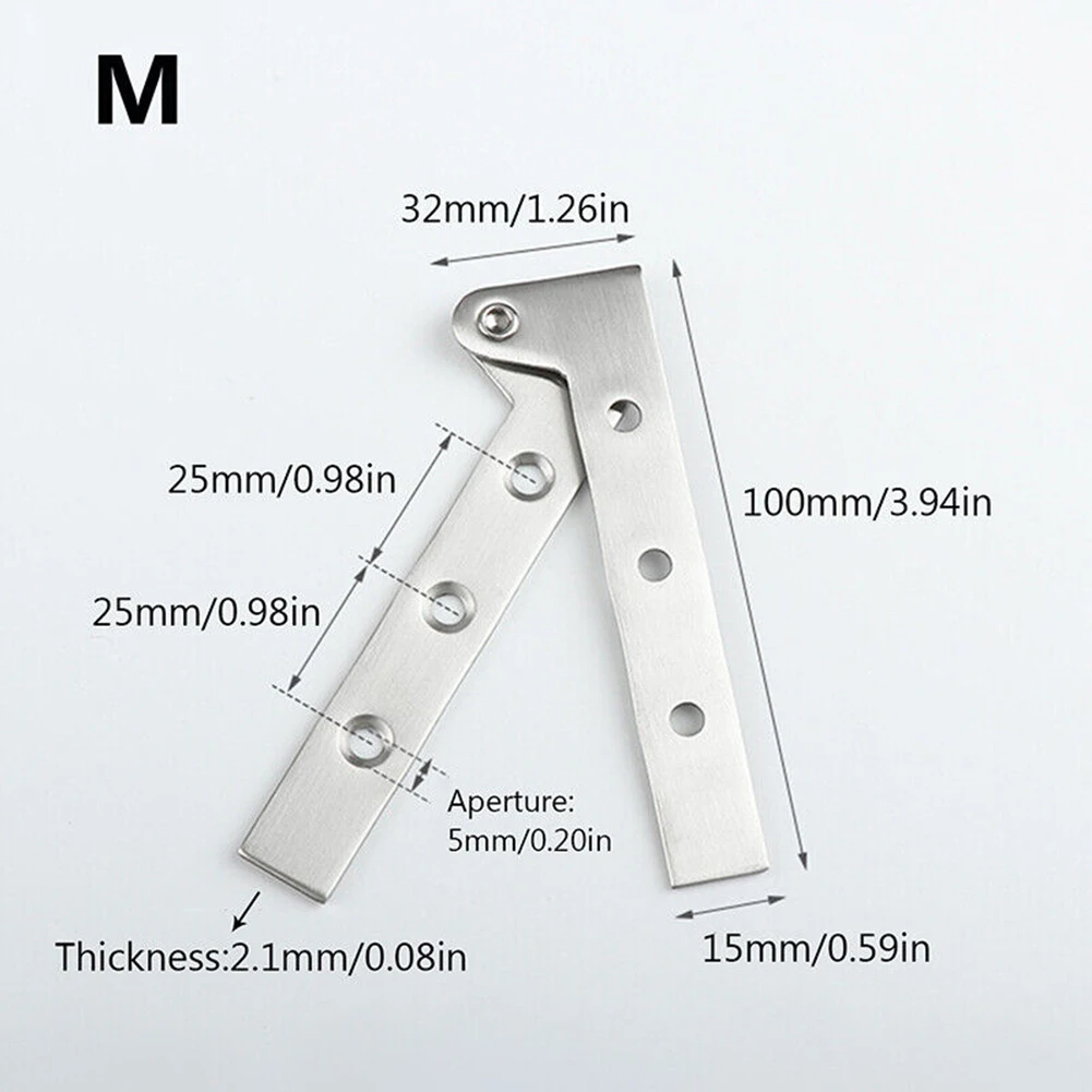 1Pcs Stainless Steel Door Hing - Furniture Hardware Replacement incelemesi ve fiyatı