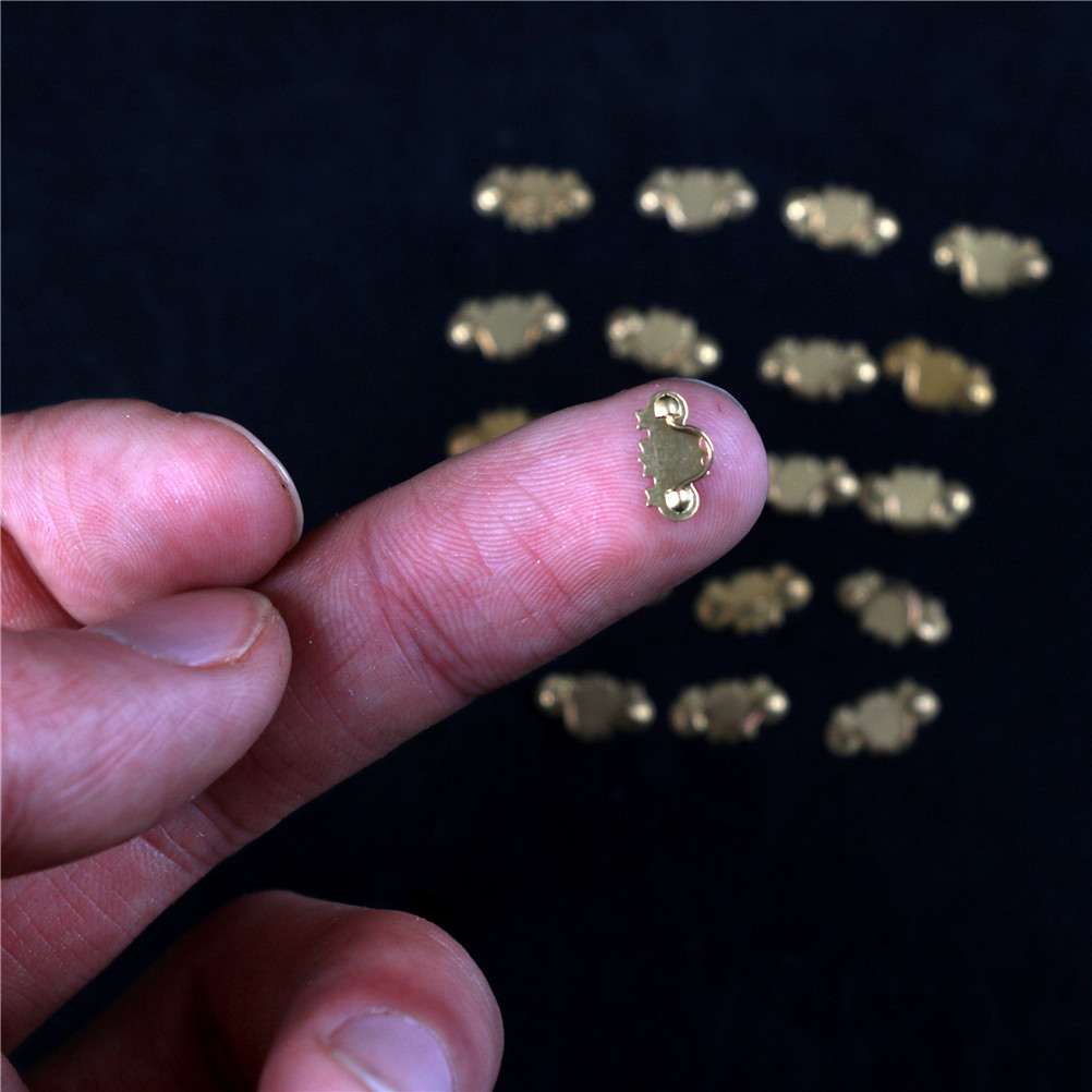 20pcs Dollhouse Miniature 1:12 - Drawer Pull Gold incelemesi ve fiyatı