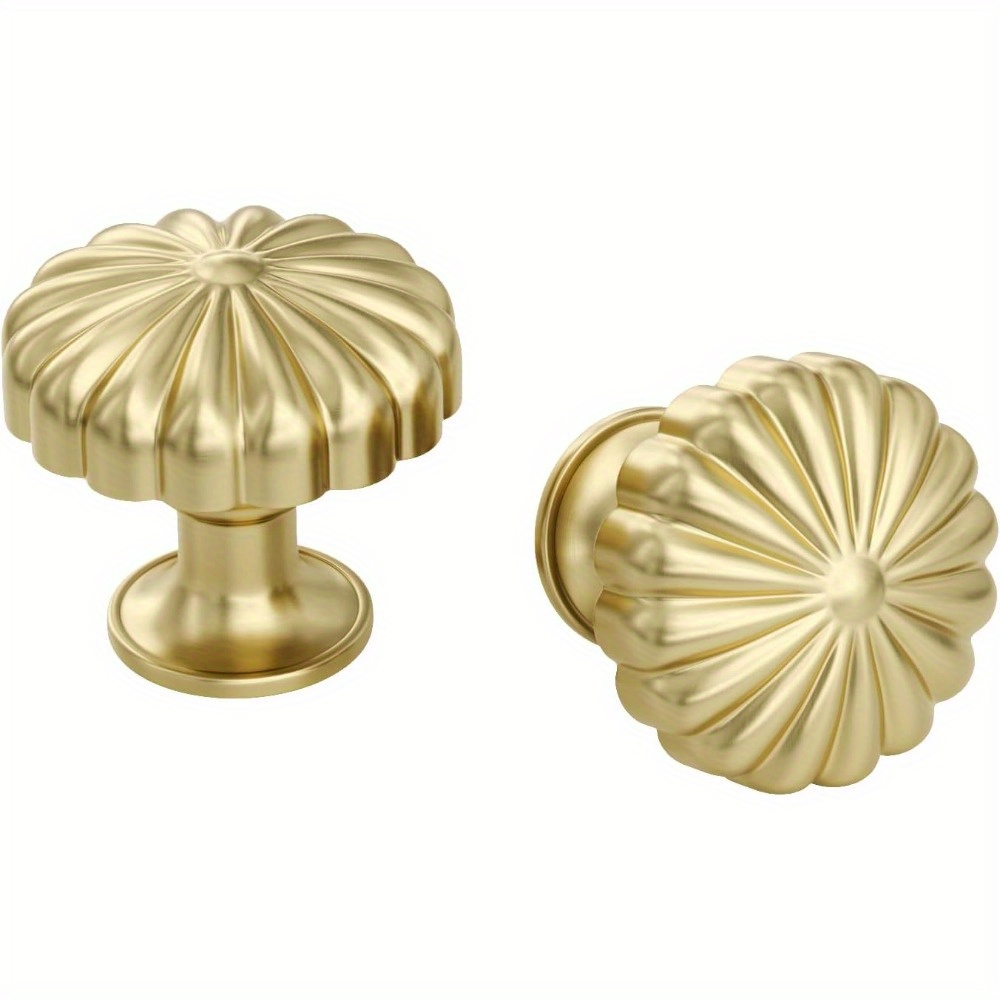5 Pack Gold Cabinet Knobs Bras - Drawer Pull Gold incelemesi ve fiyatı