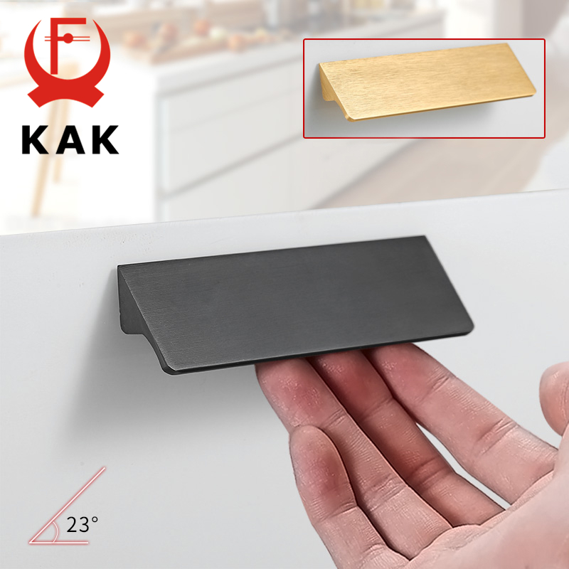 KAK Black Silver Gold Hidden C - Drawer Pull Gold incelemesi ve fiyatı