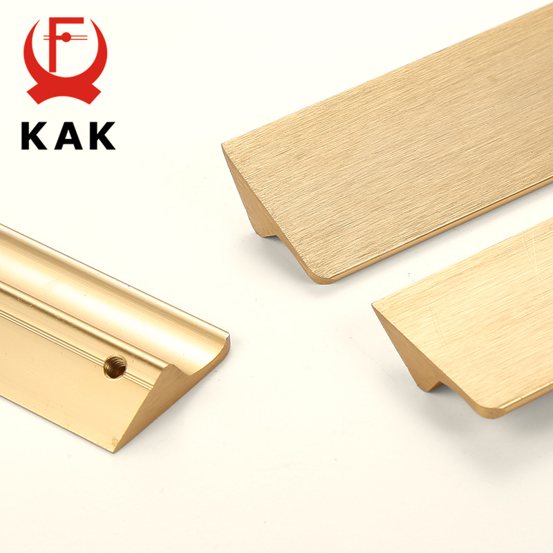 KAK Black Silver Gold Hidden C - Drawer Pull Gold incelemesi ve fiyatı