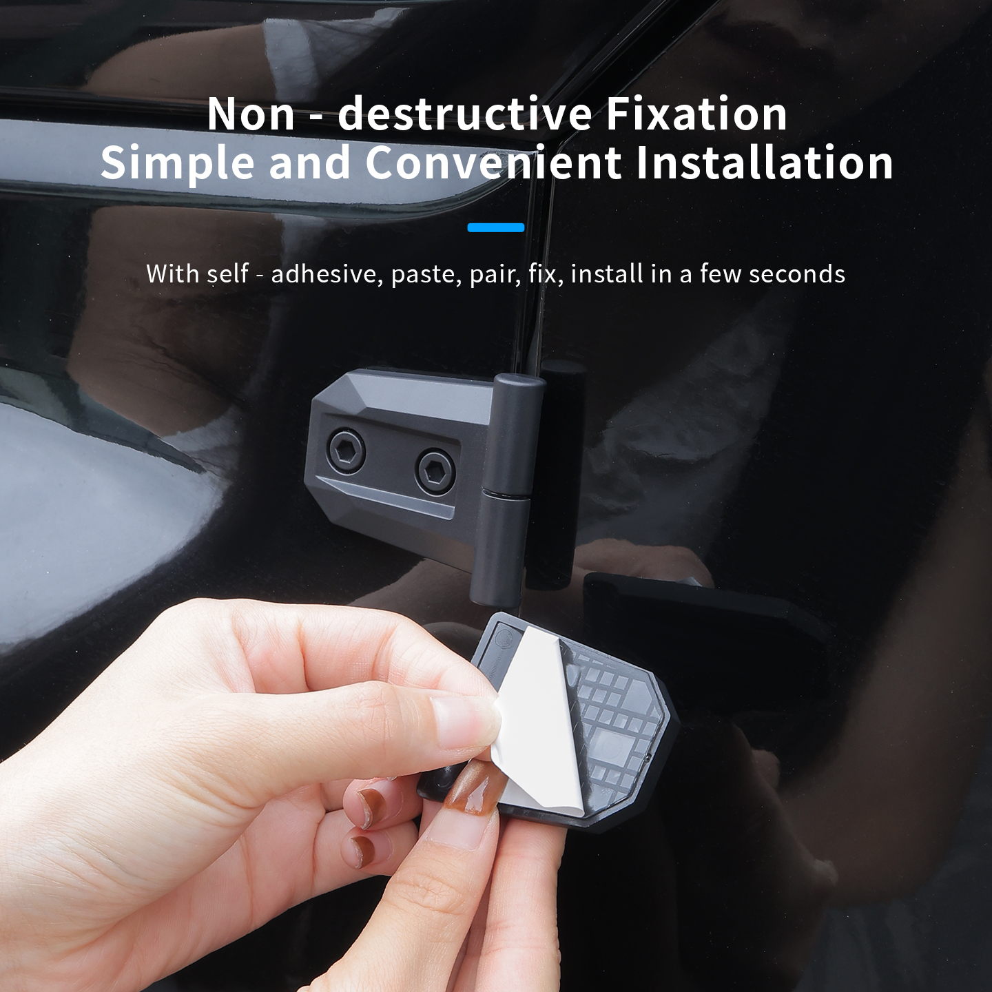 2PCS ABS Car Engine Hood Door  - Furniture Hardware Fittings incelemesi ve fiyatı