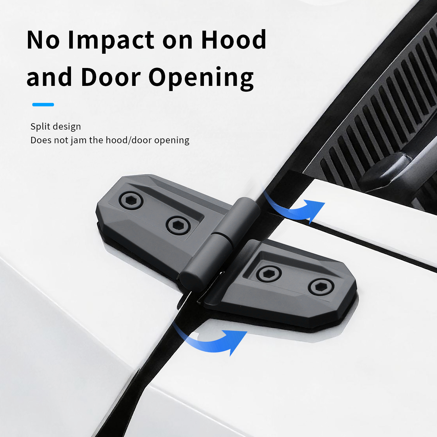 2PCS ABS Car Engine Hood Door  - Furniture Hardware Fittings incelemesi ve fiyatı