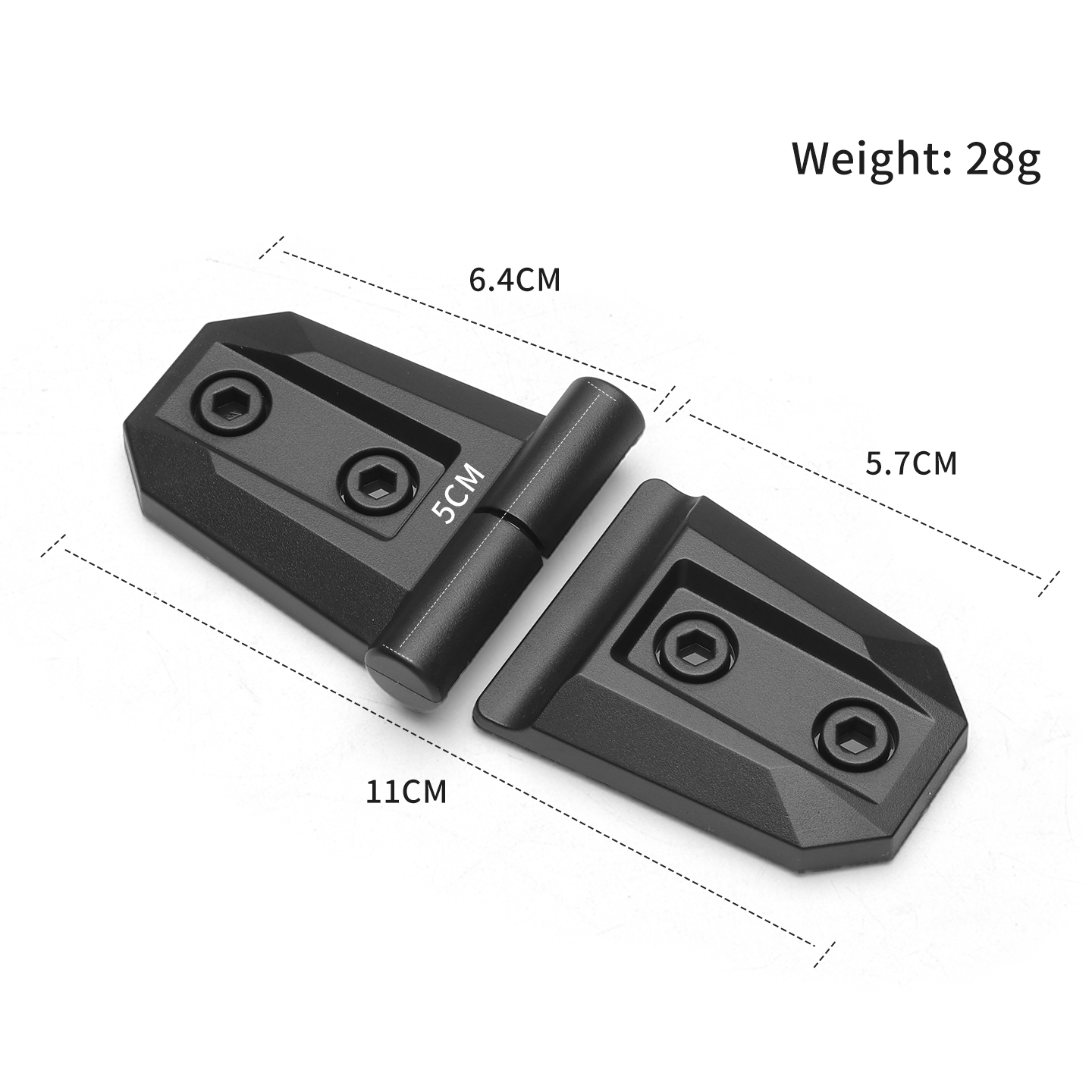 2PCS ABS Car Engine Hood Door  - Furniture Hardware Fittings incelemesi ve fiyatı