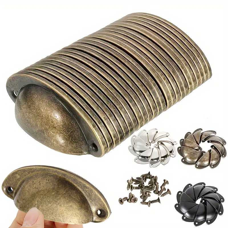 Vintage Shell Handles Cabinets - Furniture Hardware Replacement incelemesi ve fiyatı
