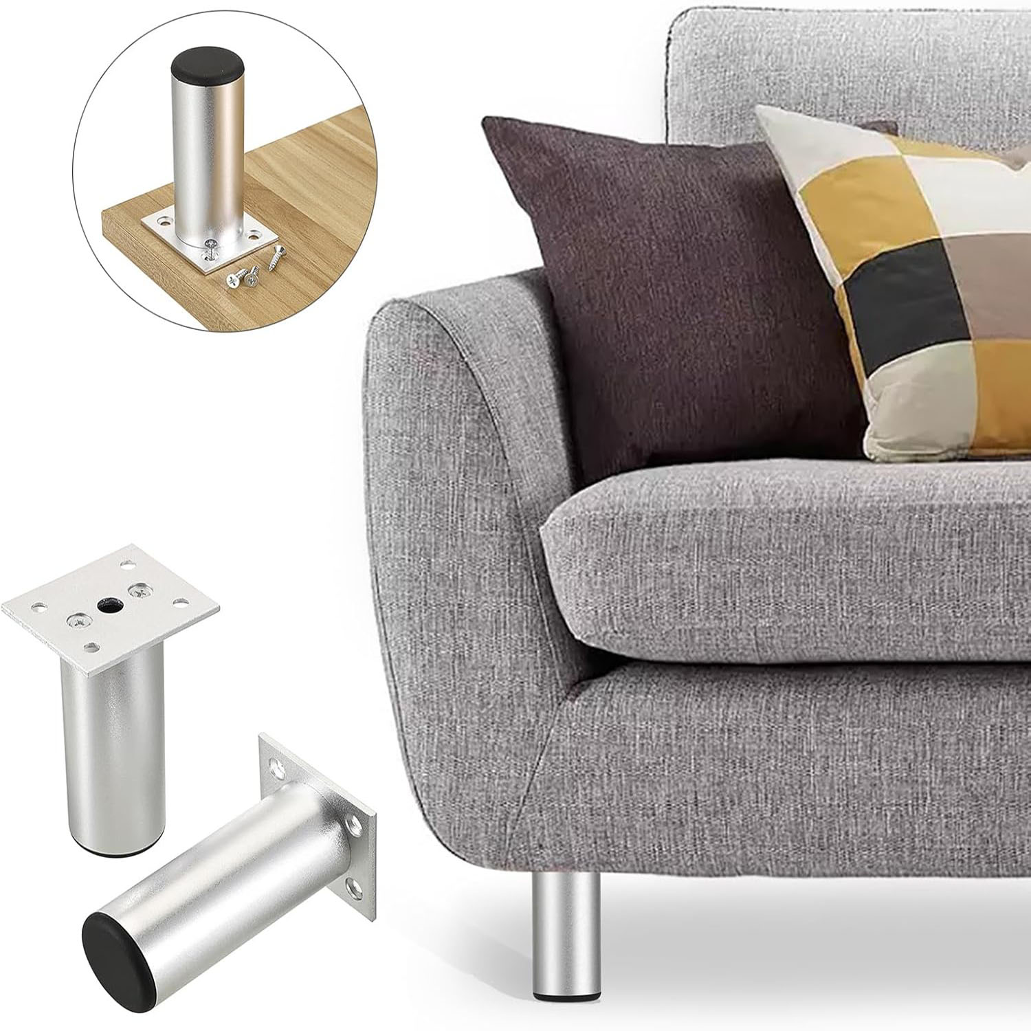 4pcs Stainles Steel Furniture  - Cabinet Hinge Overlay incelemesi ve fiyatı