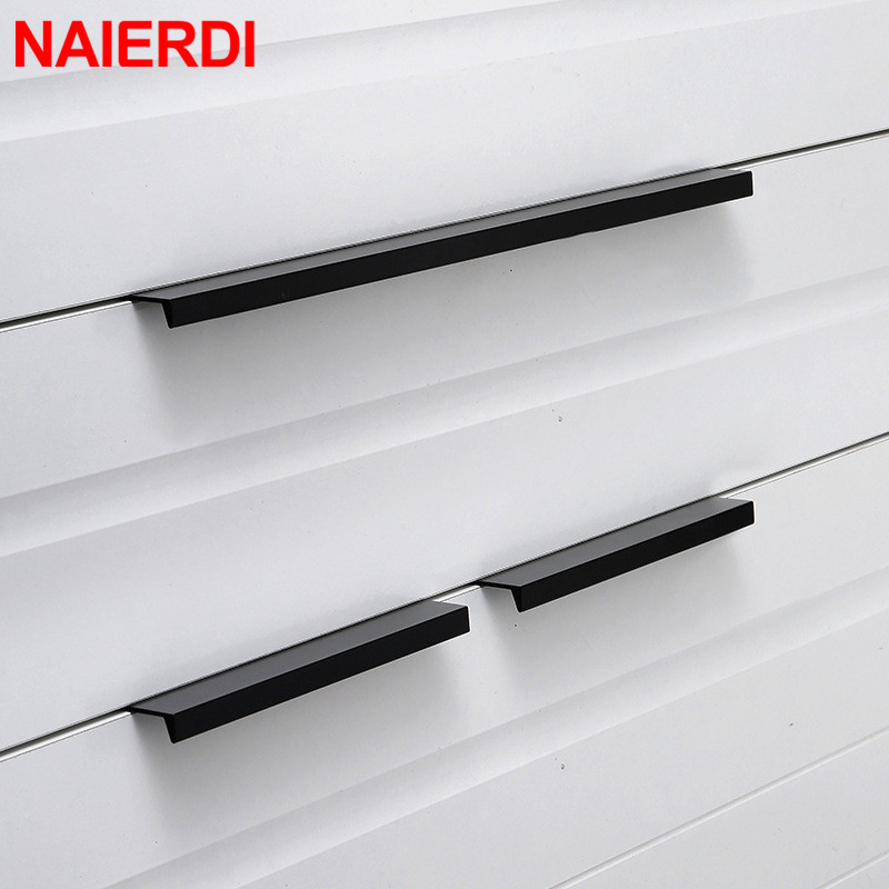 NAIERDI Gold Black Hidden Cabi - Drawer Pull Gold incelemesi ve fiyatı