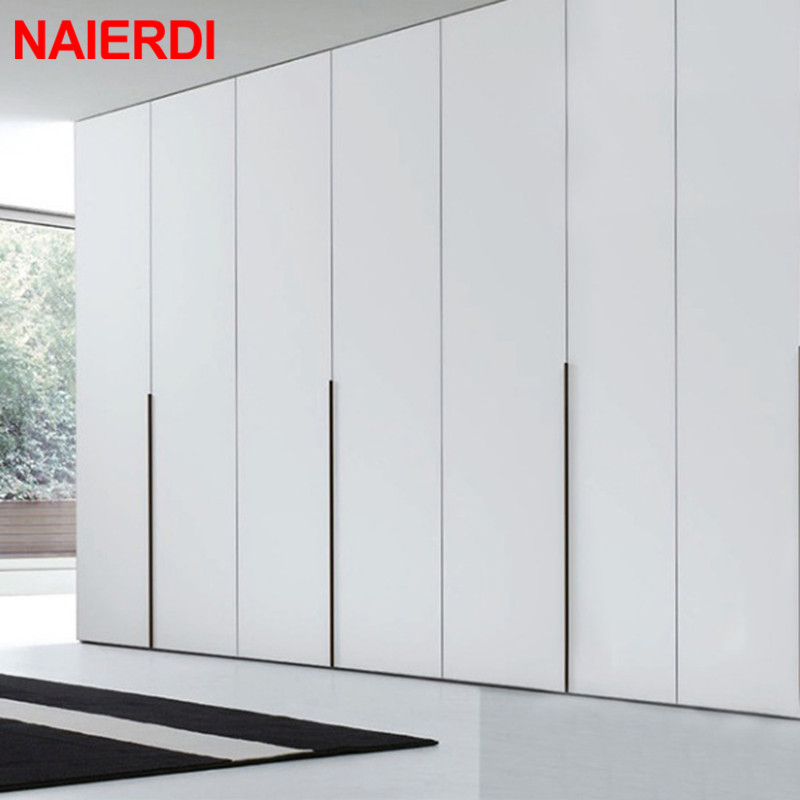 NAIERDI Gold Black Hidden Cabi - Drawer Pull Gold incelemesi ve fiyatı