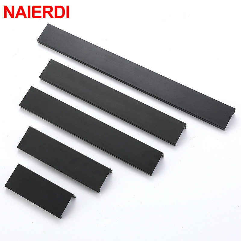 NAIERDI Gold Black Hidden Cabi - Drawer Pull Gold incelemesi ve fiyatı