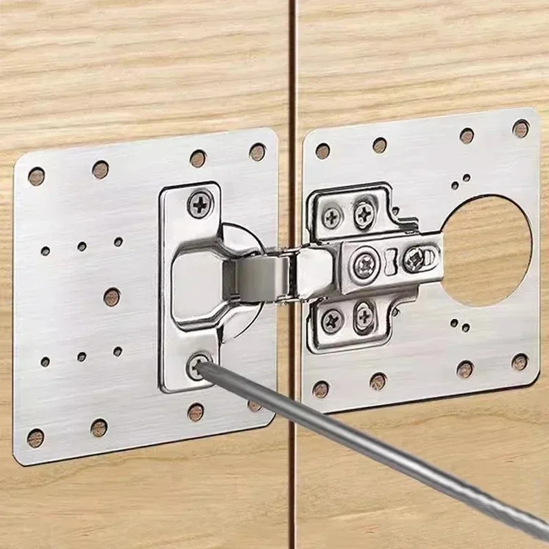 Square Cabinet Hinge Repair Pl - Furniture Hardware Fixing Screws incelemesi ve fiyatı
