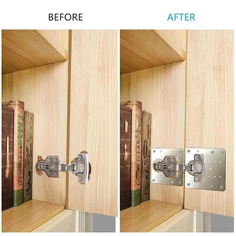 Square Cabinet Hinge Repair Pl - Furniture Hardware Fixing Screws incelemesi ve fiyatı