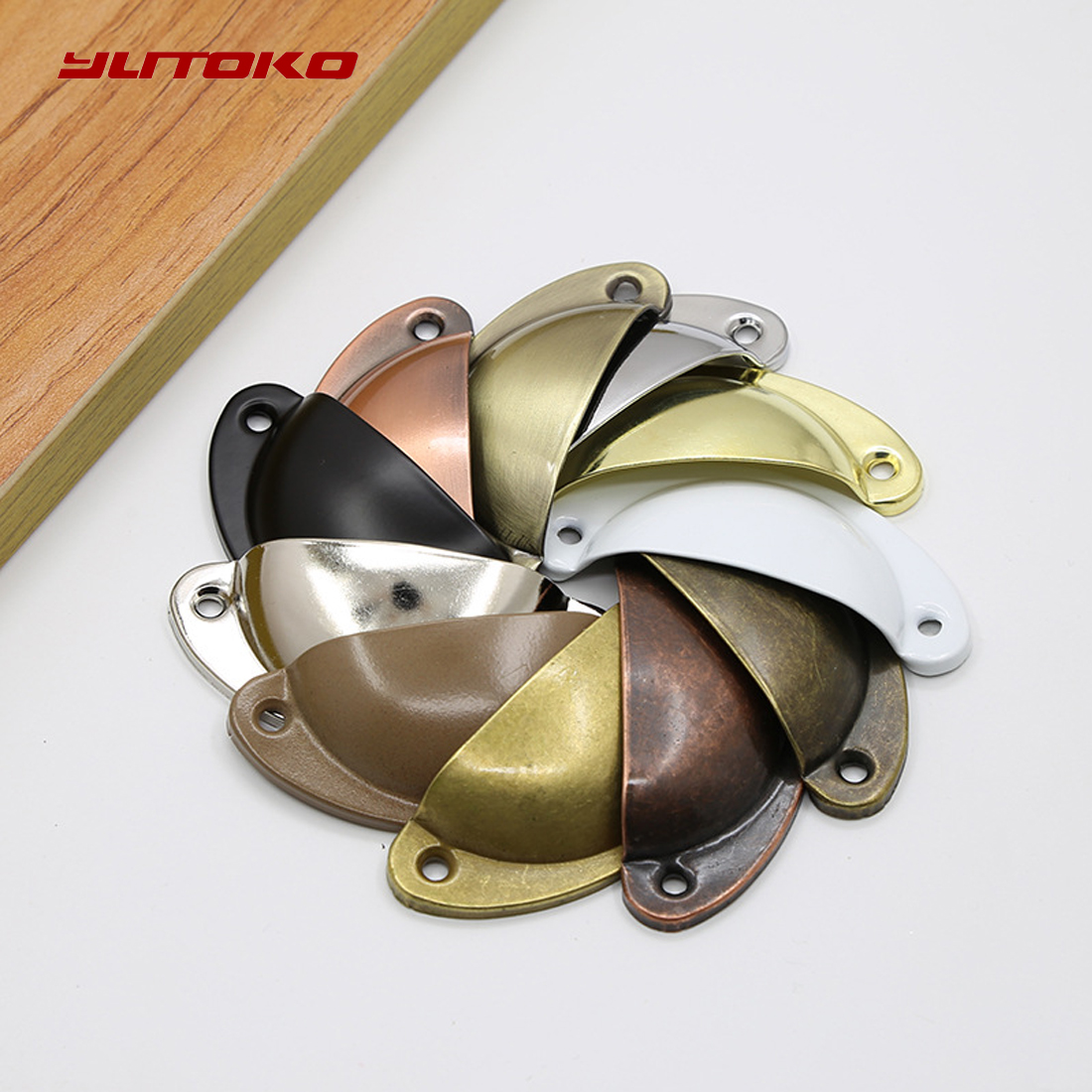1/6/12Pcs Drawer Cabinet Handl - Vintage Furniture Hardware Pulls incelemesi ve fiyatı