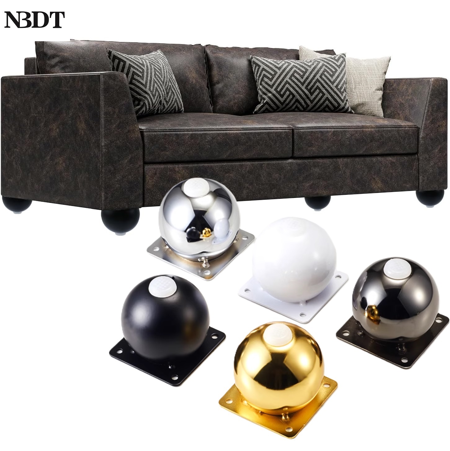4Pcs Steel Ball Shaped Furnitu - Cabinet Hinge Overlay incelemesi ve fiyatı