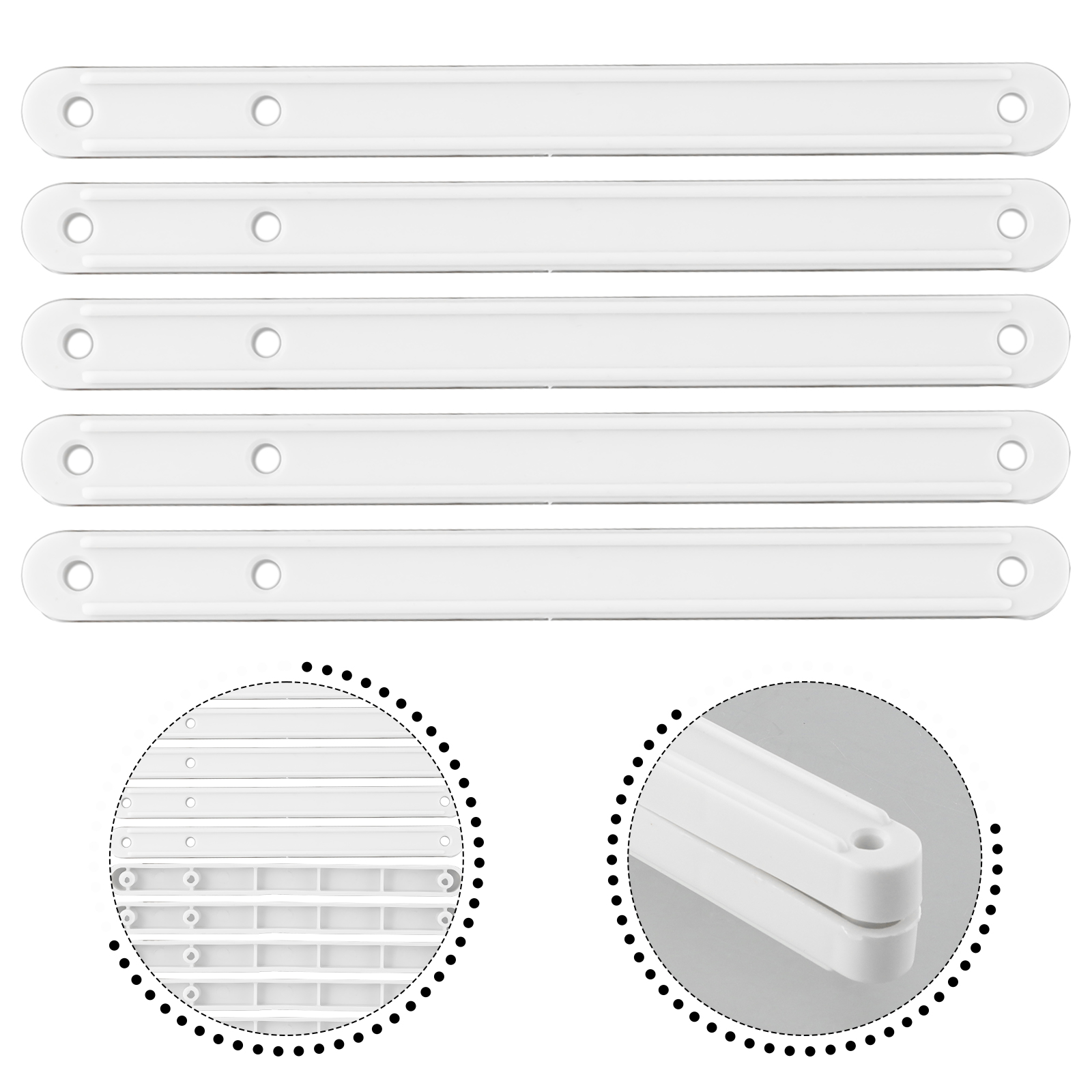 10pcs Draw Rail Plastic Drawer - Furniture Hardware Replacement incelemesi ve fiyatı