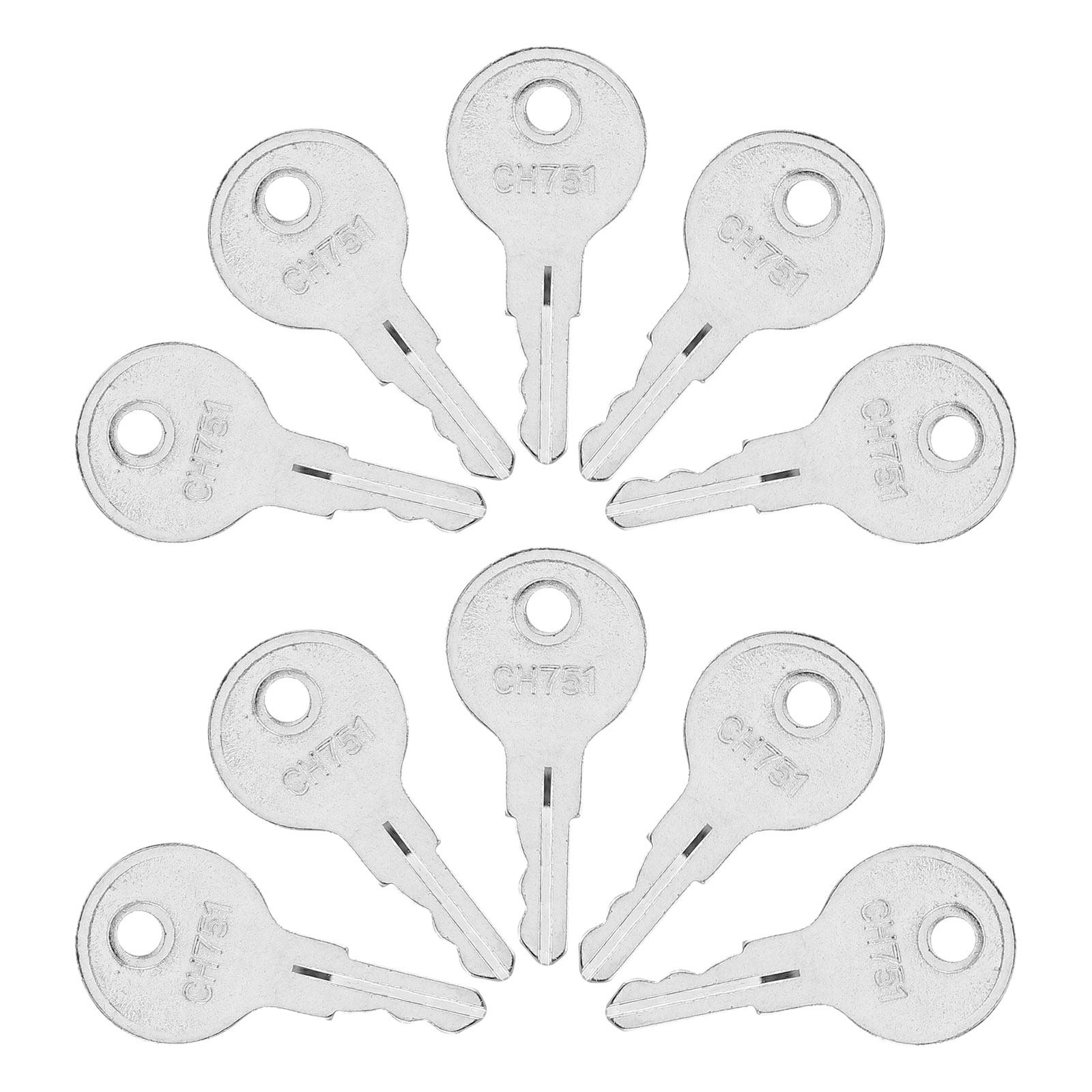 10Pcs Universal Rv Keys Heavy  - Cabinet Lock Key incelemesi ve fiyatı