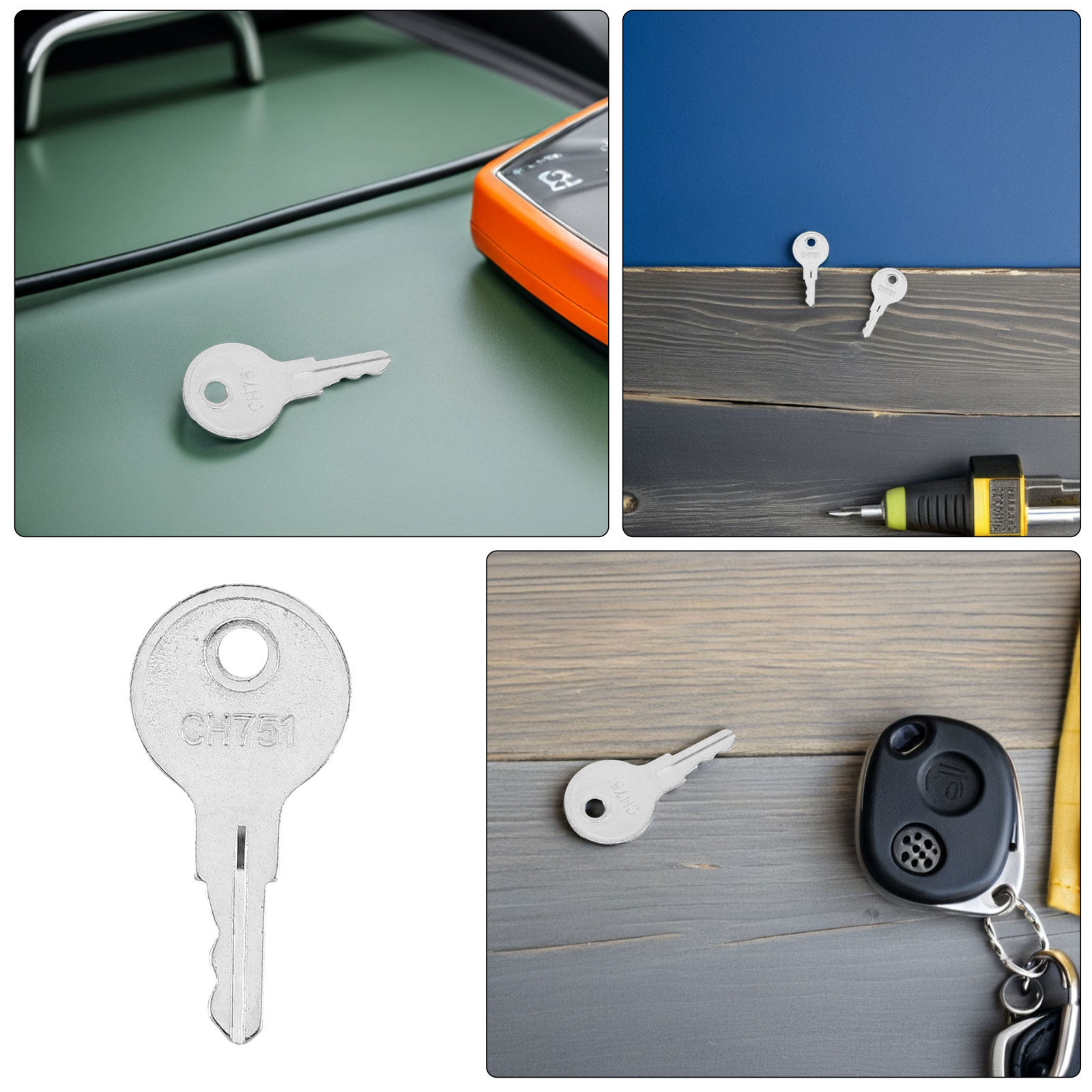 10Pcs Universal Rv Keys Heavy  - Cabinet Lock Key incelemesi ve fiyatı
