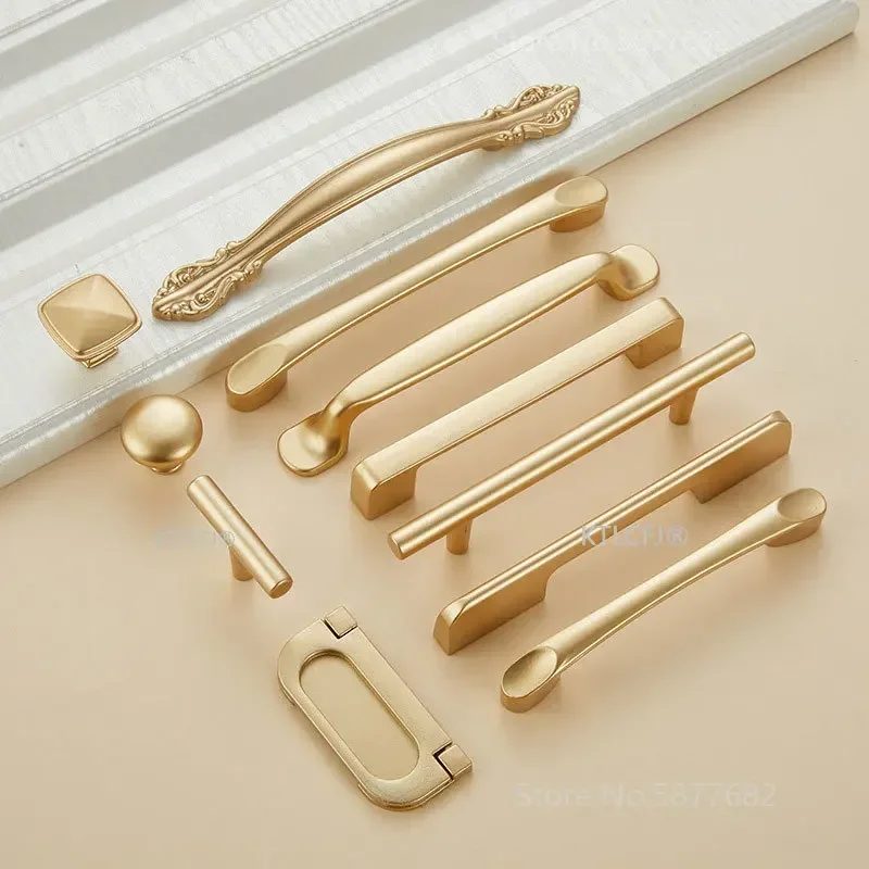 Kitchen Cupboard Knob Square U - Drawer Pull Gold incelemesi ve fiyatı