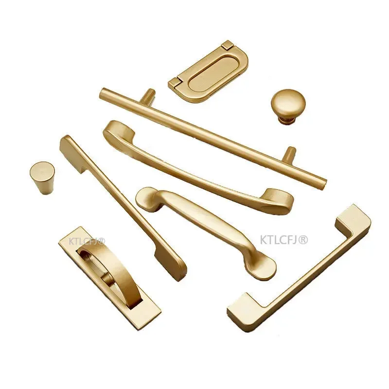 Kitchen Cupboard Knob Square U - Drawer Pull Gold incelemesi ve fiyatı