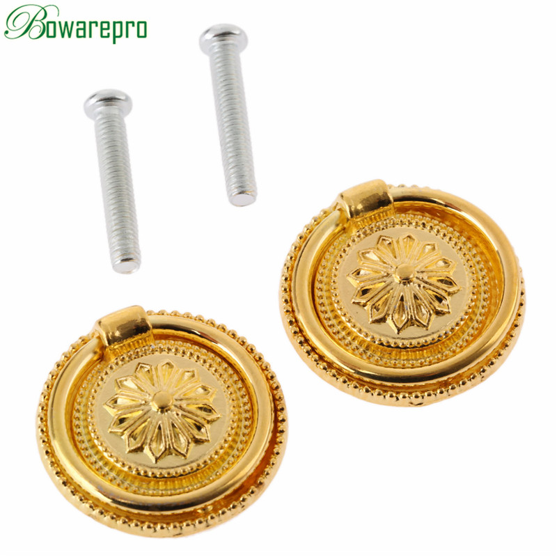 2Pcs 30mm Diameter Cabinet Dra - Drawer Pull Gold incelemesi ve fiyatı