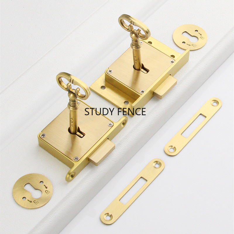1PC Antique Metal Drawer Lock  - Cabinet Lock Key incelemesi ve fiyatı
